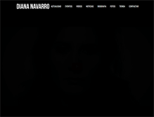 Tablet Screenshot of diananavarro.es